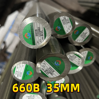 Het Roestvrije staal Ronde Bar OD 35MM Schacht Rod Heat Resistant van ASTM A638 A286 660B