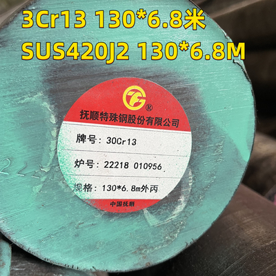 Het Roestvrije staalbar 420j2 van ASTM A276 Gesmeed om Schachten 30cr13 130mm