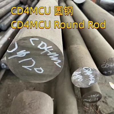 CD4MCU gesmede roestvrijstalen ronde staaf 0Cr26Ni5Mo2Cu3 OD 220MM