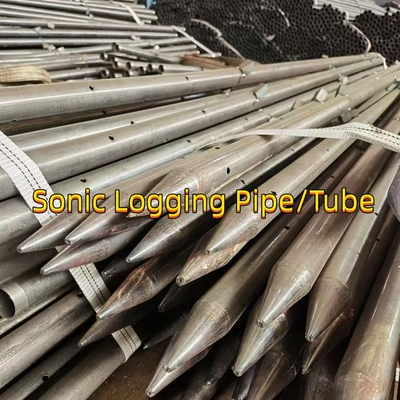 Dn 50-57 mm Sonic Logging Pipe Sleeve Type Bridge Construction voor detective kanalen