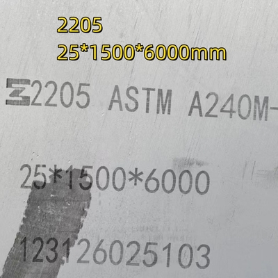 De duplex 2205 Laser die van de Roestvrij staalplaat S31803 Warmgewalste 40.0mm snijden