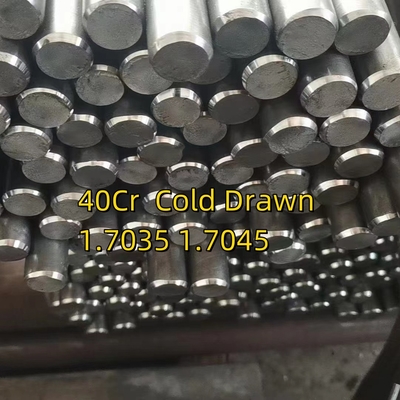 40Cr staal specificatie Φ20x2500mm koud getrokken legeringsstaal 1.7035/1.7045 Voor CNC PRECISIE AUTOMATISCH