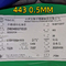SUS443 roestvrij staalblad 2B NO.4 met pvc-Film Koudgewalst Blad