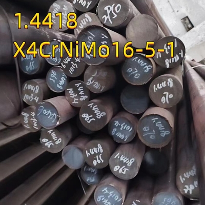 EN 1.4418 DIN X4CrNiMo16-5-1 165M Warmgewalste gesmeed ruit staal ronde staaf SS Rod 80MM