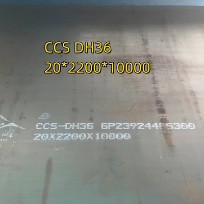 CCS DH36 ABS staal 2200 2500 mm breedte 8,10,12,14,16 mm Dikte DH36 Stalen plaat voor schepen vervangen