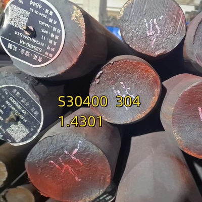 4-6m Lengte ASTM A276 TP304 1.4301 Ronde staalstaaf met zwart oppervlak