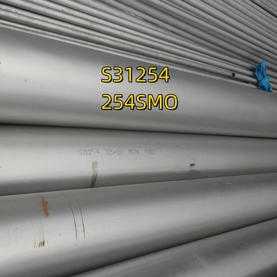 UNS S31254 (254SMO) Naadloos buis OD: 38,1 mm Buisdikte: 3 mm Lengte 6M