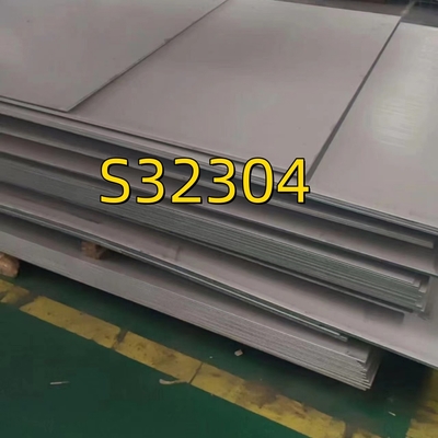 Plaat ASTM A240 UNS S32304 DUPLEX 2304 DIMENSIE 2*1 METER Dikte 5MM-60MM