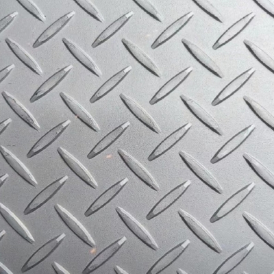 304 Diamanten roestvrij staal plaat 3mm*1500*3000mm Gekaarte plaat roestvrij staal SUS304