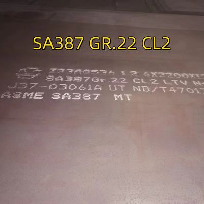 SA387 Gr22 Cl2 Warmgewalste Gelegeerd Stalen Plaat