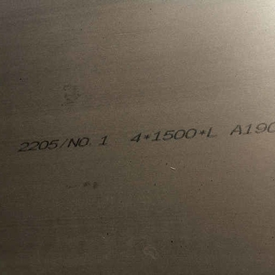 S32205 Duplex4mm Dikte 1500*6000mm Duplexstaal 2205 Roestvrij staal platen