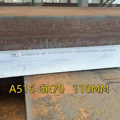 SA 516 GR.70N+NACE 5000 x 2300 x 110MM THK Onderplaat naar ISO 15156 / NACE MR 0175