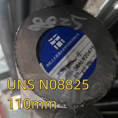 UNS N08825 Ronde staalstaaf nikkellegering 825 Bright Shaft Rod Incoloy 825 Materiële eigenschappen