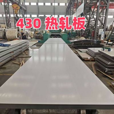 Warmgewalste SUS 430 roestvrijstalen plaat Dikte 12*1500*6000mm SS 430 1.4016 roestvrijstalen plaat