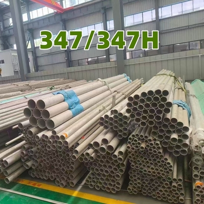ASTM SA312 TP347/ 347H Roestvrijstalen Naadloze Pijp Voor Warmtewisselaar X7CrNiNb18-10 Ronde Buis