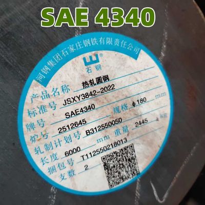 W.Nr. 1.6562 Alloy Steel Round Bar 4340  SNCM439 Forged  Rod Normalized Annealed Quenched