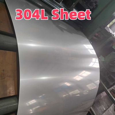SS304L SS Sheet With Reference To ASTM A240 Gr 304L  EN10088-2 (1.4301/1.4307) With 2B Finishing