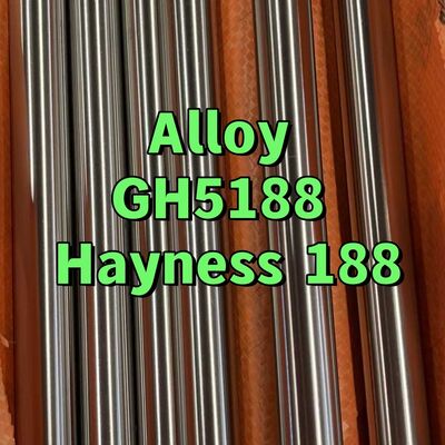 Hittebestendige kobaltgebaseerde superlegering GH5188 Hayness 188 Legering  Ronde Staaf