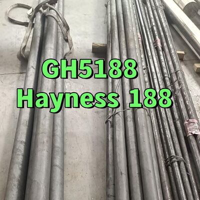 GH5188 Ronde staaf van kobalthoudende legering HAYNES 188 Ø20 X 500 mm Inspectiecertificaat 3.1 EN 10204