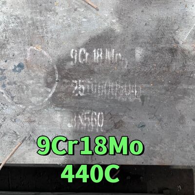 Hoogkoolstof martensitische 9Cr18Mo SUS440C roestvrij staalplaat