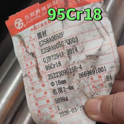 9Cr18 Martensitische ronde staalstaaf Hoge hardheid 440A roestvrij staalstaaf