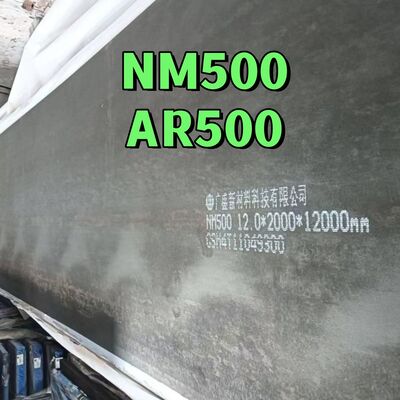 NM500 Slijtvast Staalplaat 500 HBW Slijtvast AR500 Plaat 6mm - 60mm Dikte