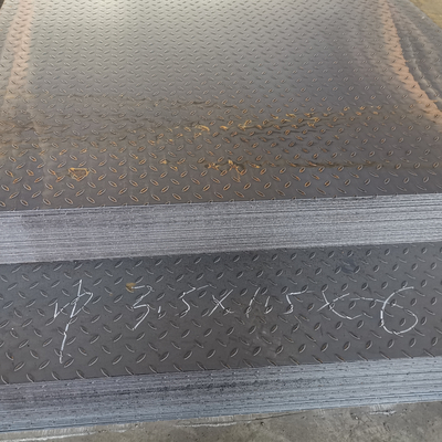 Astm A572 sorteert 50 Geruit Diamond Plate Carbon Steel