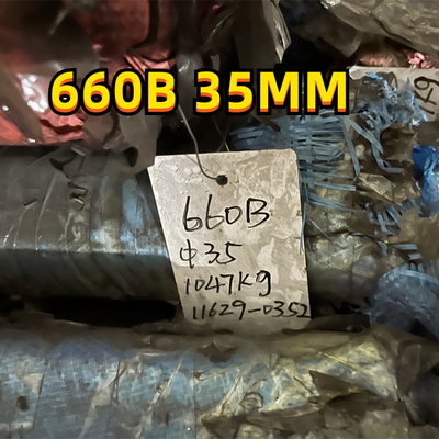 ASTM A638 660B 660D 660A legering A286 S66286 Ronde staalstaaf OD 60MM 35MM