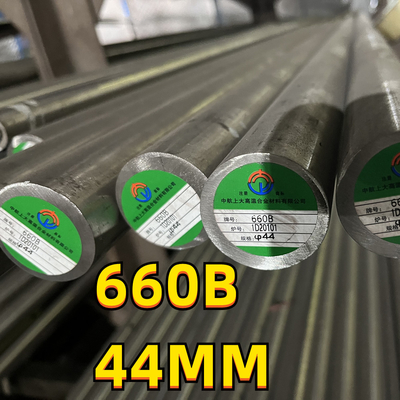 ASTM A453 Klasse 660 660B roestvrij staal legering 45 mm ronde staaf voor gasturbines bij hoge temperaturen