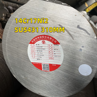 431 Ronde staalstaf, warmgewalst, gegalvaniseerd AISI 431 Ronde staaf Dia185MM Voor glasvormen