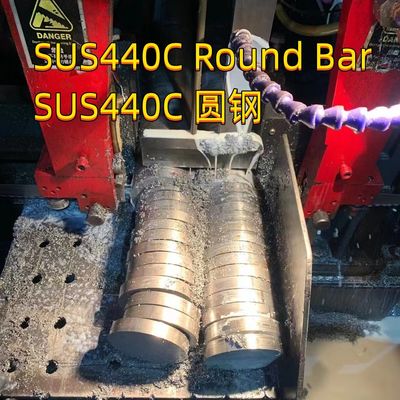 Legering gepolijst 25 mm UNS S44000 SUS 440C DIN1.4125 roestvrijstalen ronde staaf