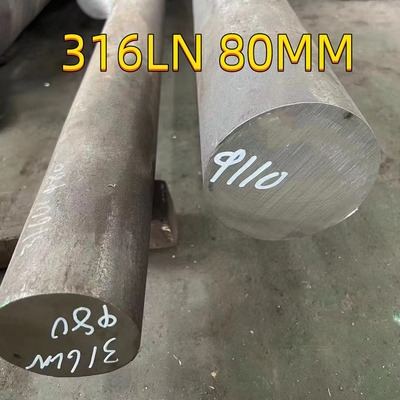 Ø120 X 3000 in 316LN ESR 1.4429 Ronde staalstaaf SS316LN Ronde staaf Zwart oppervlak