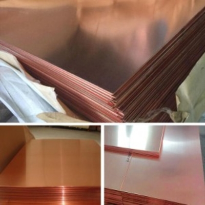 1/2H C1011 Cu-Dhp Puur koperplaat C1100 C12200 C71500 C61400 C17200 0,5*600*2000