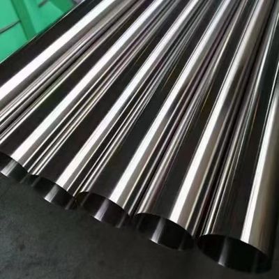 304L Roestvrij staal gesoldeerde pijp gegrilde kwaliteit 304 316L Grootte OD: 50,8 mm Dikte: 1,2 mm Lengte: 6000 mm