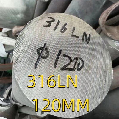 Ø120 X 3000 in 316LN ESR 1.4429 Ronde staalstaaf SS316LN Ronde staaf Zwart oppervlak