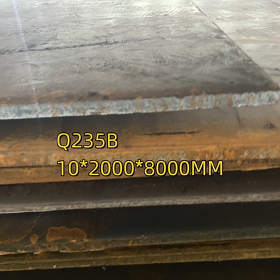 ASTM A36 warmgewalste koolstofstaalplaat Q235B SS400 voor industriële constructies