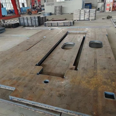ABS-staalplaten van klasse A 6000x2000mm x 16mm Dikke AH36 EH36 Vervoersstaalplaat