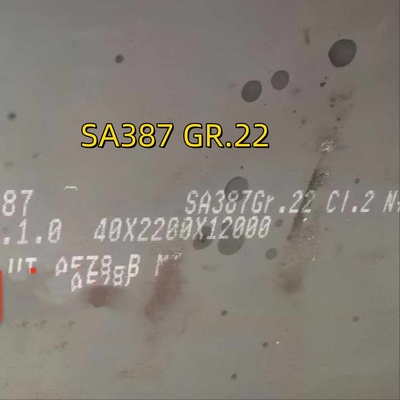 ASME SA387 Gr.22 CL2 Alloy Boiler Steel Plate 2000 x 12000 6 mm