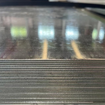 DX51D + Z275 EN 10346/10143 Regelmatige spangle chromate skin pass gegalvaniseerd stalen plaat spoel 1.5*1250MM