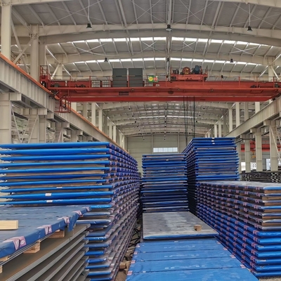 Hoge sterkte scheepvaartstaal plaat materiaal Eq70 Abs 12600 X 3000 X 70mm Met 3,2 Cert