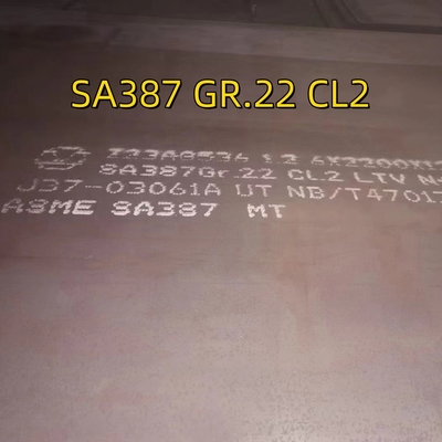 SA387 Gr22 Cl2 Warmgewalst legeringsstaalplaat EN 10028 13CrMoSi5-5 Drukvatenstaalplaat