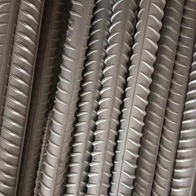 SUS304 DIN1.4301 Roestvrij staal gedaanteerde staaf geribde staaf Diameter 16 mm Lengte 6000 mm
