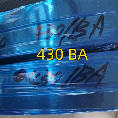 SS roestvrij spoelstrook 430 met Ba- en PVC-coating met hoge drukkracht SUS430-strook