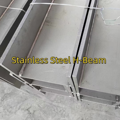 I-profielbalk 100x100x6x8mm 304 roestvrij staal H-balkstructuur Lassen voor bouwmaterialen