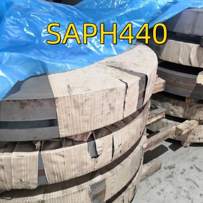 Hoge sterkte 1.6х1250 JIS G 3141 SAPH440-P Warmgewalste pickelstaal spoel snijstrook