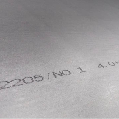 Roestvrij staalplaat 2205 Duplexstaalplaat ASME SA240 S32205, Duplexstaal 2205 van S31803 Plaat