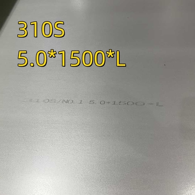 AISI 310S SUS310S roestvrijstalen plaat warmgewalst SS 310S PLATE 3MM X 1000 X 2000MM