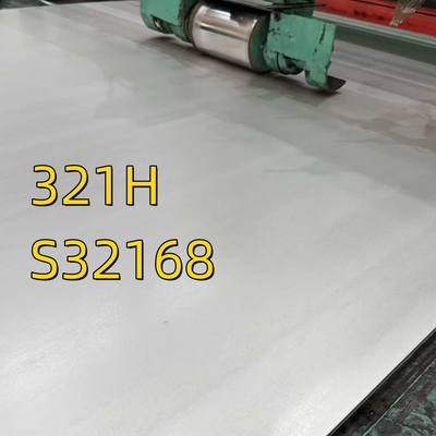 32168 321H Roestvrij staalplaat warmgewalst ASME SA240 12*1500*6000MM