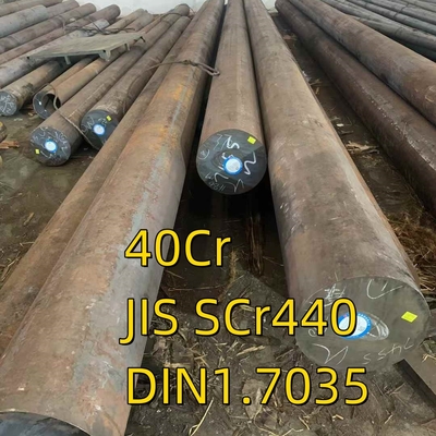 Warmgewalste ronde staaf 40cr JIS SCr440 DIN 1.7035 Legeringsstructuur