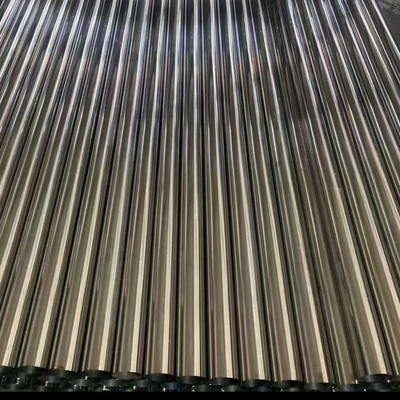 ASTM A554 201 Gesweisd buis 25*0,8*6000mm 320 Grit Spiegel Gepolijst roestvrijstalen buis